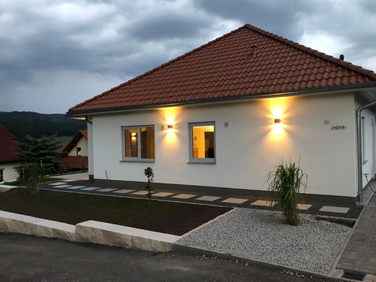 Ferienhaus Blick Zum Rennsteig Etterwinden エクステリア 写真